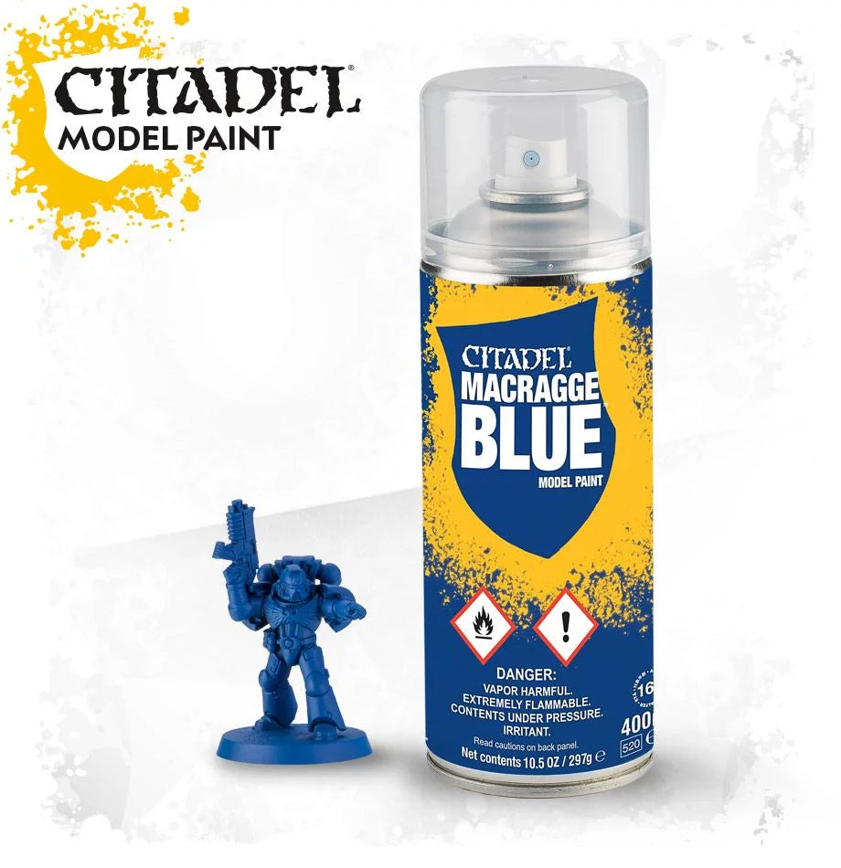 Games Workshop Citadel Macragge Blue Spray Paint - Model Paint
