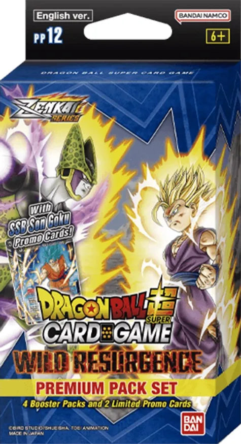 DRAGON BALL SUPER CARD GAME WILD RESURGENCE Premium Pack Set 12 [PP12]