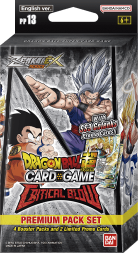 DRAGON BALL SUPER CARD GAME CRITICAL BLOW Premium Pack Set 13 [PP13]