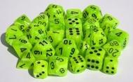 Vortex: 12mm D6 Bright Green/Black (36)