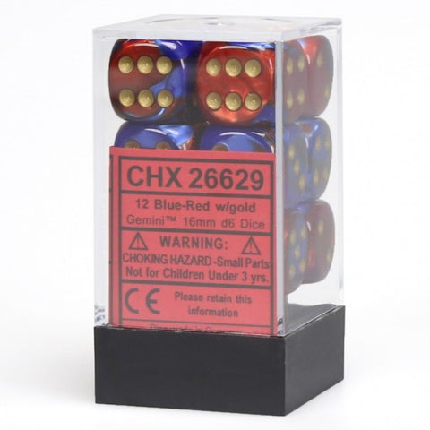 Gemini 2: 16mm D6 Blue Red/Gold (12)