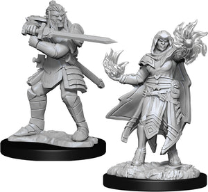 Dungeons & Dragons Nolzur`s Marvelous Unpainted Miniatures: W15 Hobgoblin Fighter Male & Hobgoblin Wizard Female