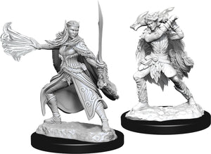 Dungeons & Dragons Nolzur`s Marvelous Unpainted Miniatures: W15 Winter Eladrin & Spring Eladrin