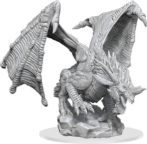 Dungeons & Dragons Nolzur`s Marvelous Unpainted Miniatures: W15 Young Blue Dragon