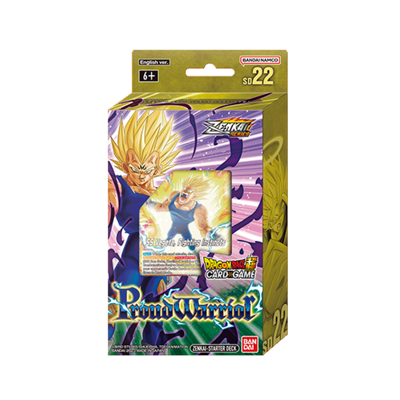 Dragon Ball Super TCG: Starter Deck 22 Display  (SD22)