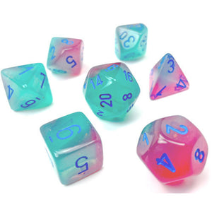 Gemini: Poly Gel Green-Pink/blue Luminary 7-Die Set