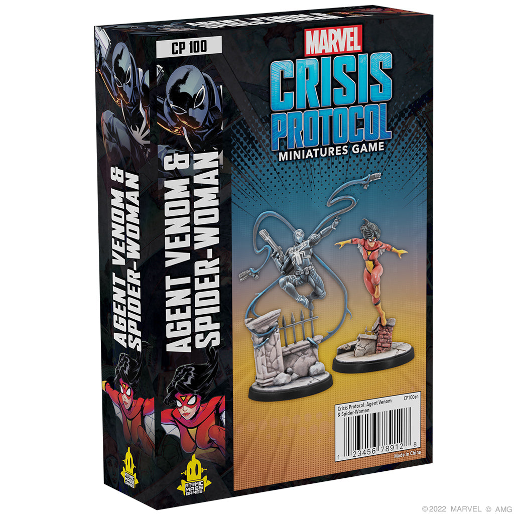 MARVEL CRISIS PROTOCOL - AGENT VENOM & SPIDER-WOMAN