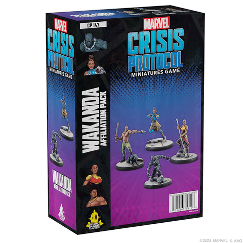 MARVEL CRISIS PROTOCOL - WAKANDA AFFILIATION PACK