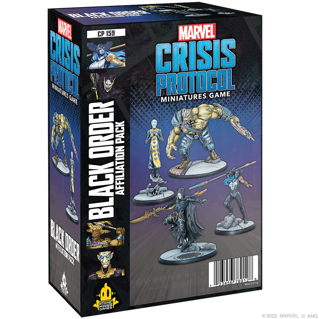 MARVEL CRISIS PROTOCOL: BLACK ORDER SQUAD PACK