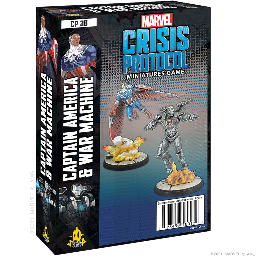 MARVEL CRISIS PROTOCOL: CAPTAIN AMERICA AND WAR MACHINE