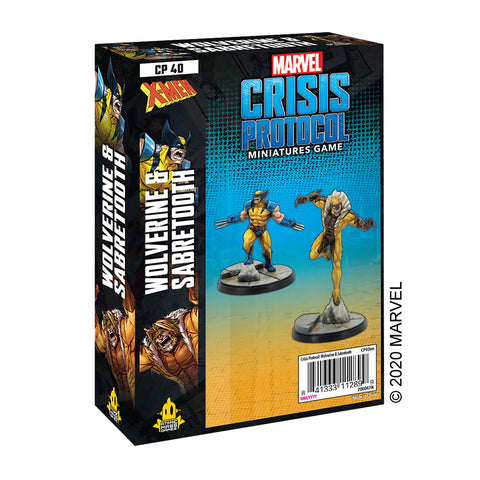 MARVEL CRISIS PROTOCOL: WOLVERINE AND SABERTOOTH