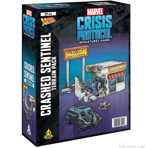 MARVEL: CRISIS PROTOCOL - CRASHED SENTINEL TERRAIN PACK