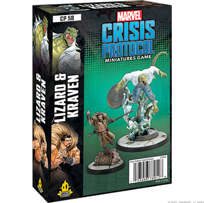 MARVEL CRISIS PROTOCOL: LIZARD AND KRAVEN