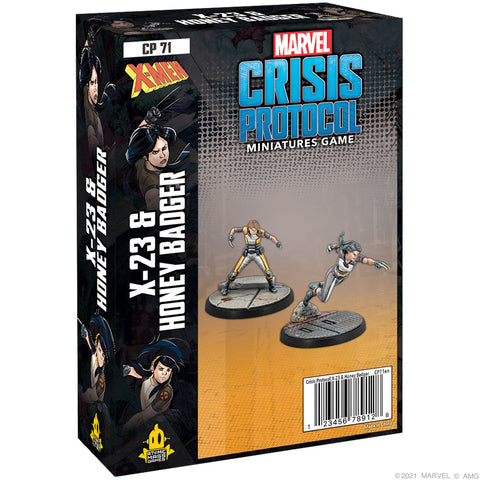 MARVEL CRISIS PROTOCOL: X-23 & HONEY BADGER