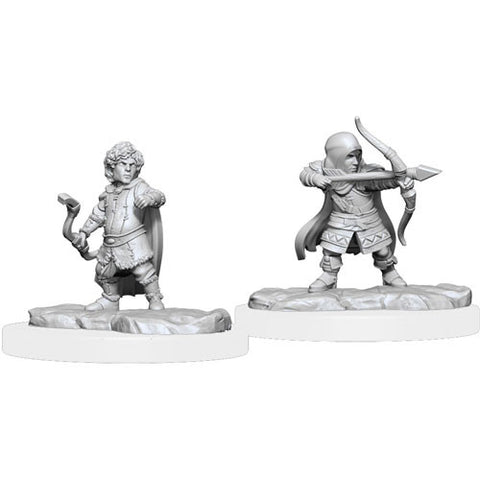 Critical Role Unpainted Miniatures: W1 Lotusden Halfling Ranger Male